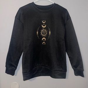 Black crew neck